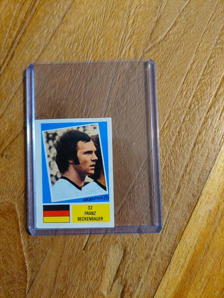 Franz Beckenbauer Duitsland 1978, Ophalen of Verzenden, Zo goed als nieuw, Plaatje