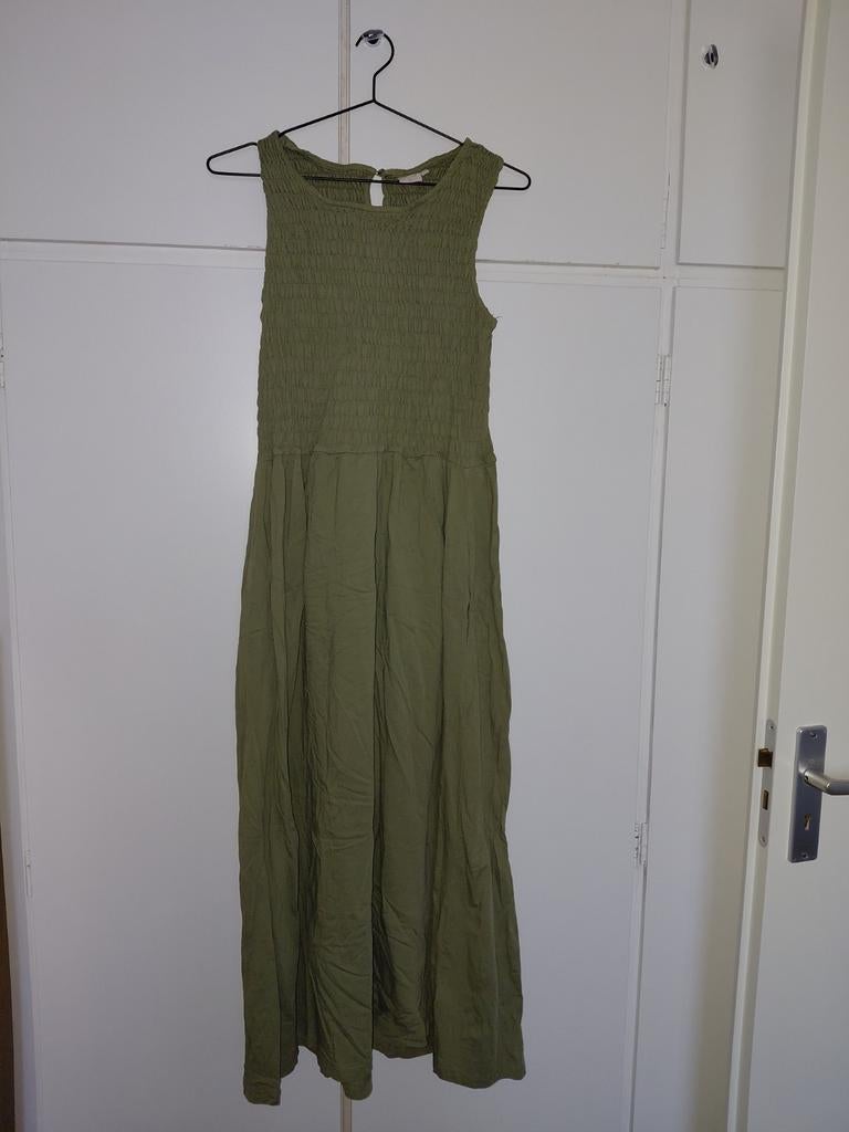 Nieuwe pistache groene jurk maat 44 van Cream, Maat 42/44 (L), Nieuw, Ophalen of Verzenden, Onder de knie