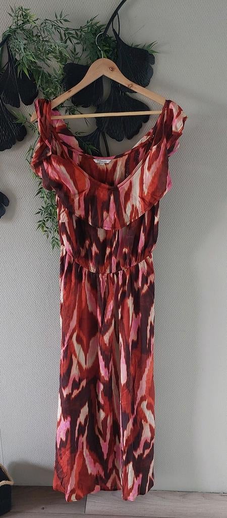 MS MODE Jurk meerkleurig print L🙂, Kleding | Dames, Jumpsuits, Overige kleuren, Maat 42/44 (L), Nieuw, Ophalen of Verzenden