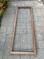 Hardhouten plantenrek / trellis met gaas 163x56 cm, Ophalen, Minder dan 3 meter, Hout, 1 tot 2 meter