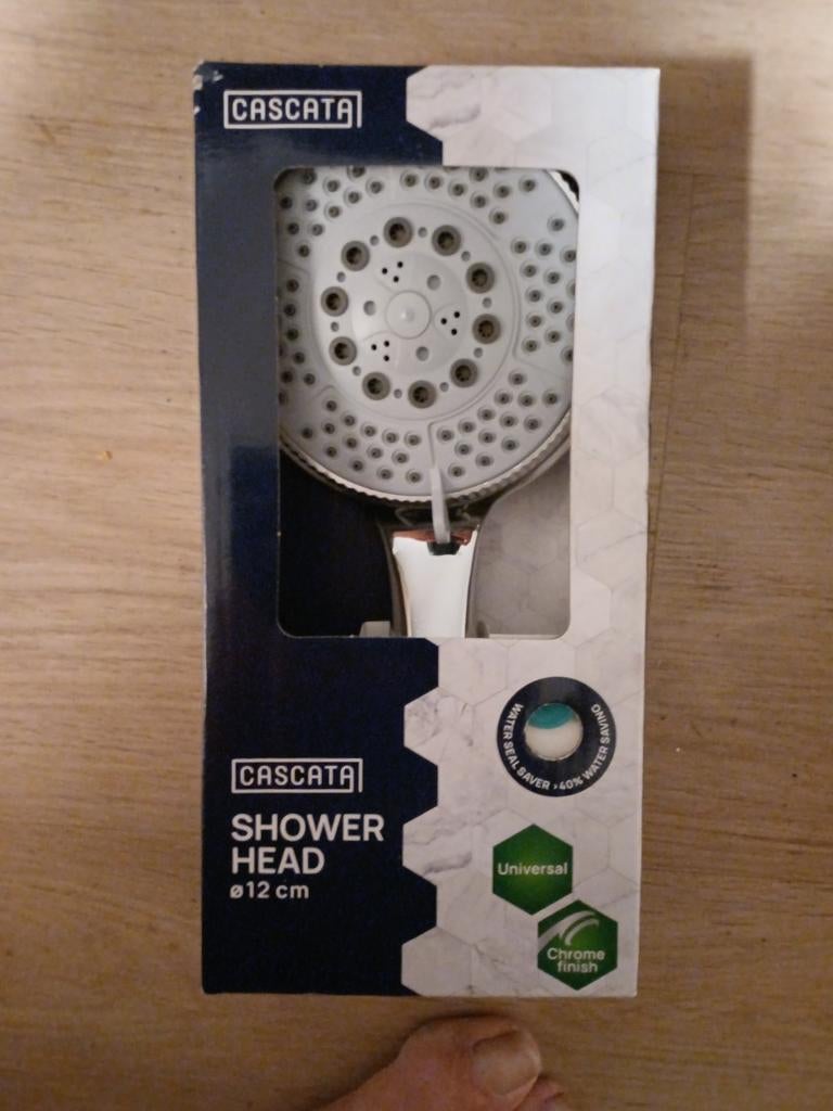Cascata waterbesparende douchekop - 12 cm doorsnede, Huis en Inrichting, Badkamer | Badtextiel en Accessoires, Ophalen of Verzenden