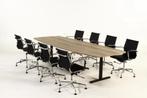 Grote vergadertafel 320x120 cm TUBE, Ophalen of Verzenden, In hoogte verstelbaar, Nieuw, Bureau