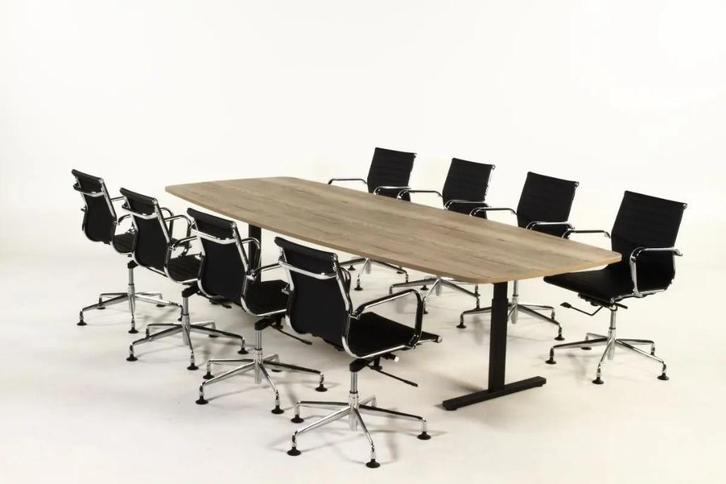 Grote vergadertafel 320x120 cm TUBE, Huis en Inrichting, Bureaus, Nieuw, Bureau, In hoogte verstelbaar, Ophalen of Verzenden