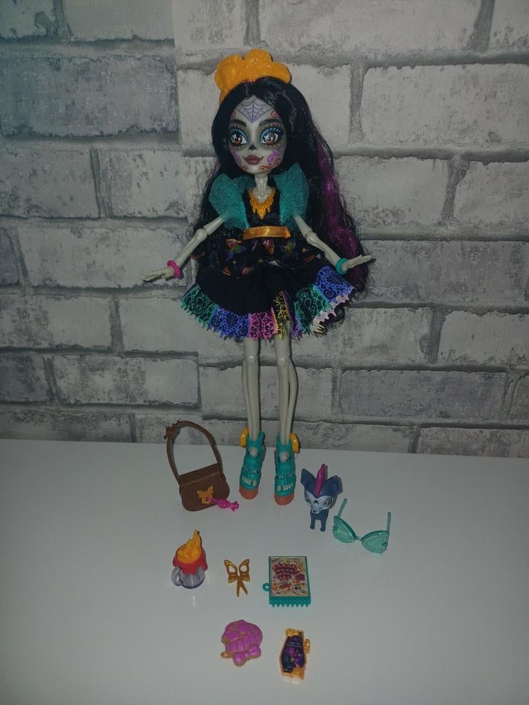 Monster high skelita., Verzenden, Zo goed als nieuw