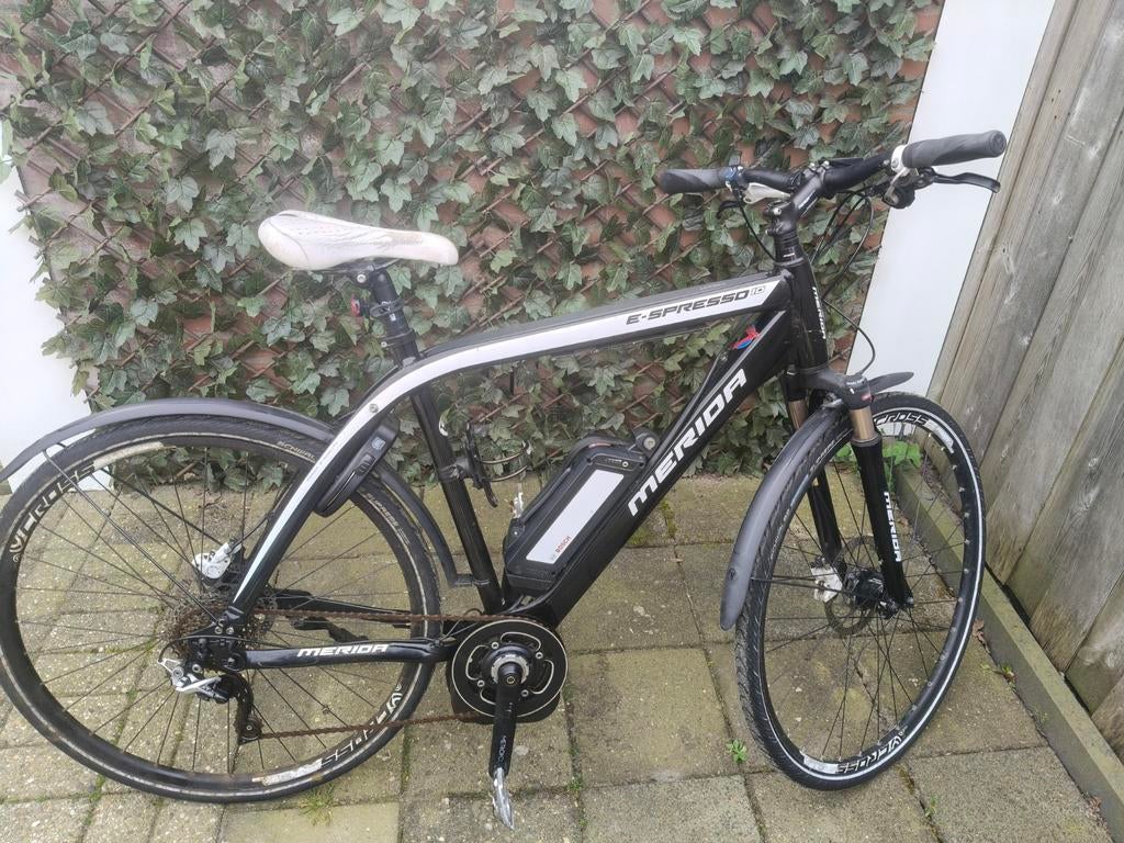 Merida e-spresso, Fietsen en Brommers, Gebruikt, Vering, 53 tot 57 cm, Ophalen