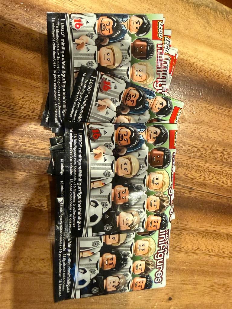 Complete set Lego Minifiguren Duits Elftal (DFB), Ophalen, Lego, Zo goed als nieuw, Minifiguren serie