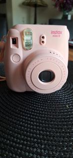 Fujifilm Instax Mini 8 Roze Instant Camera met Hoesje, Compact, Ophalen of Verzenden, Zo goed als nieuw, Fuji