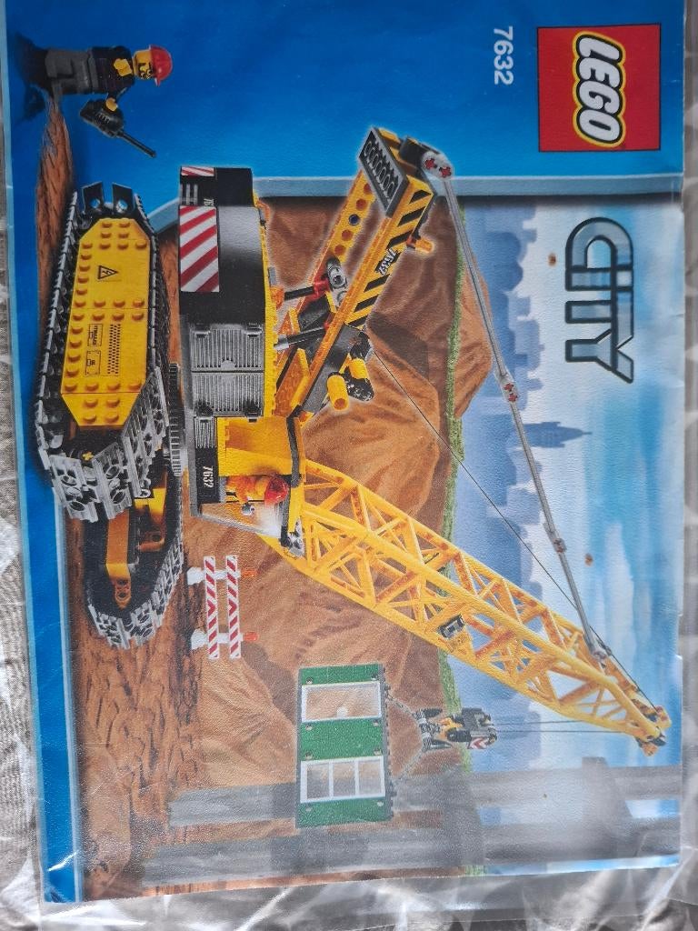 lego  rupskraan  7632, Ophalen, Gebruikt, Complete set, Lego