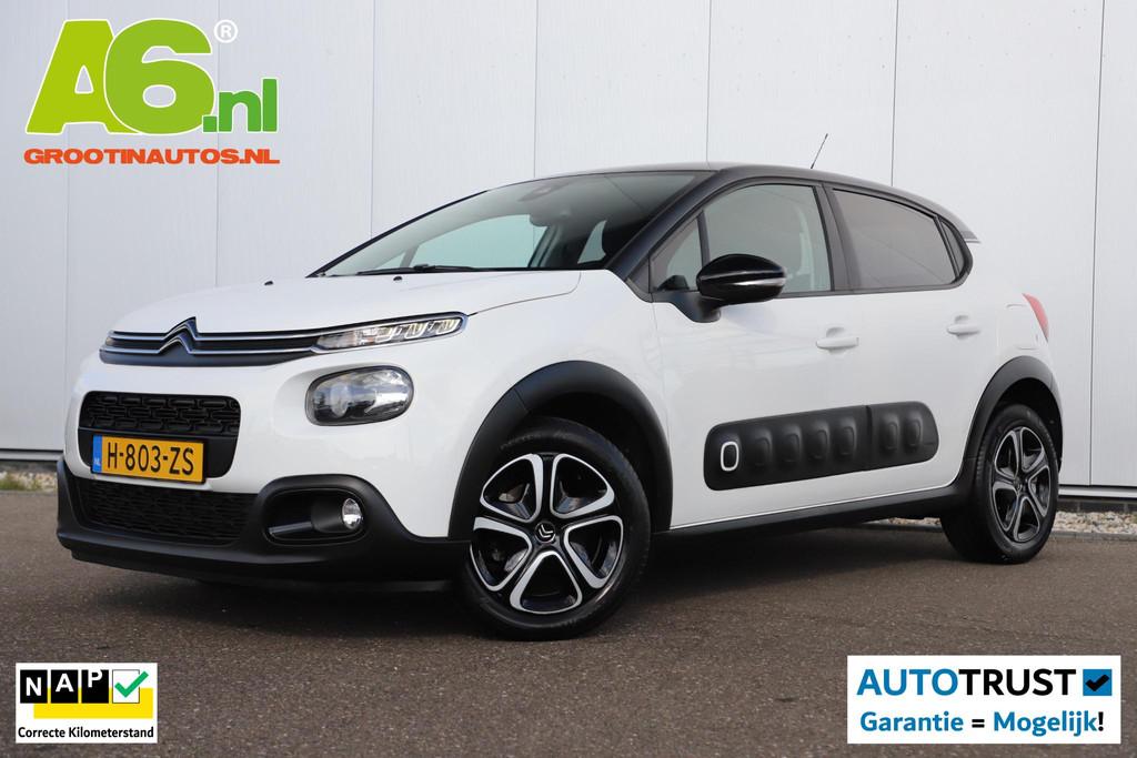 Citroen C3 1.2 PureTech S&S Feel Edition Carplay Android Nav, Auto's, Citroën, Voorwielaandrijving, Lichtsensor, 1199 cc, Met garantie (alle)