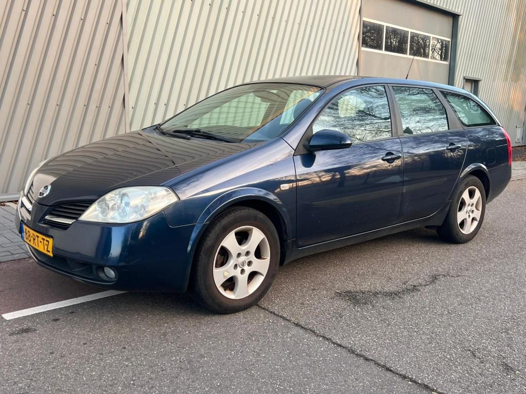 Nissan Primera Estate 2.0 Acenta | Trekhaak | Achteruitrijca, 1998 cc, Gebruikt, 4 cilinders, Blauw