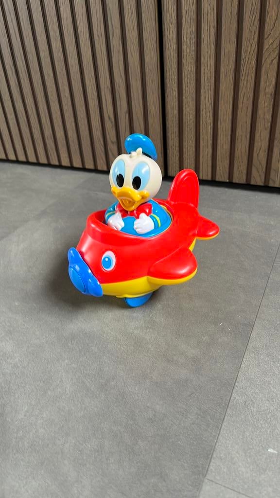 Disney Donald Duck vliegtuig – rollend speelgoed, Verzamelen, Disney, Ophalen of Verzenden