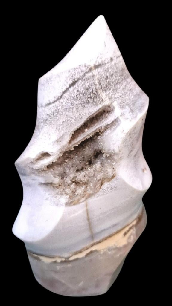 Indrukwekkebde Jaspis Agaat Vlam, Ophalen of Verzenden, Mineraal