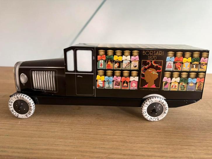 Vintage Borsari Italië 1870 reclame vrachtwagen, Verzamelen, Merken en Reclamevoorwerpen, Zo goed als nieuw, Overige typen, Ophalen of Verzenden