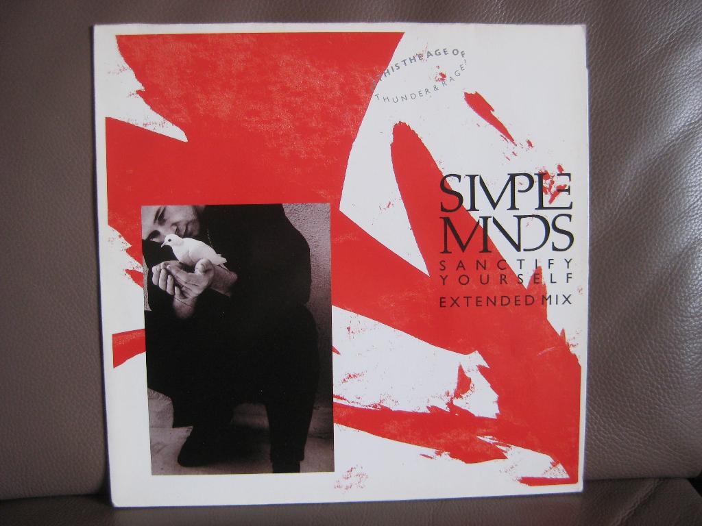 Simple Minds – Sanctify Yourself (Extended Mix), Cd's en Dvd's, Vinyl | Rock, Zo goed als nieuw, Poprock, 12 inch, Ophalen of Verzenden