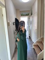 Groene abaya, Kleding | Dames, Ophalen of Verzenden, Zo goed als nieuw, Maat 34 (XS) of kleiner, Onder de knie