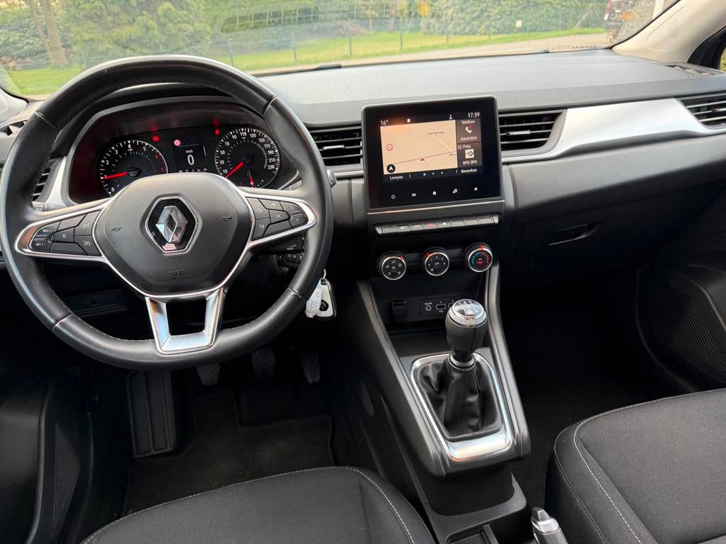 Renault Captur 1.0 TCe 100 Bi-Fuel Zen LPG € 1,10 L ! AC N, Auto's, Voorwielaandrijving, Gebruikt, Euro 6, Zwart