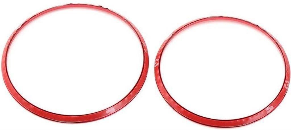 Luchtrooster Ringen Rood Voor Mercedes CLA GLA AMG Look, Verzenden, Automotive Parts, A.parts@hotmail.nl, Trasmolenlaan 12 3447 GZ Woerden