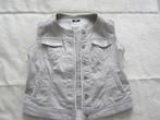 Spijkerjack (stretch) zonder mouw - 38 - G.W., Maat 38/40 (M), Ophalen of Verzenden, Zo goed als nieuw, Grijs