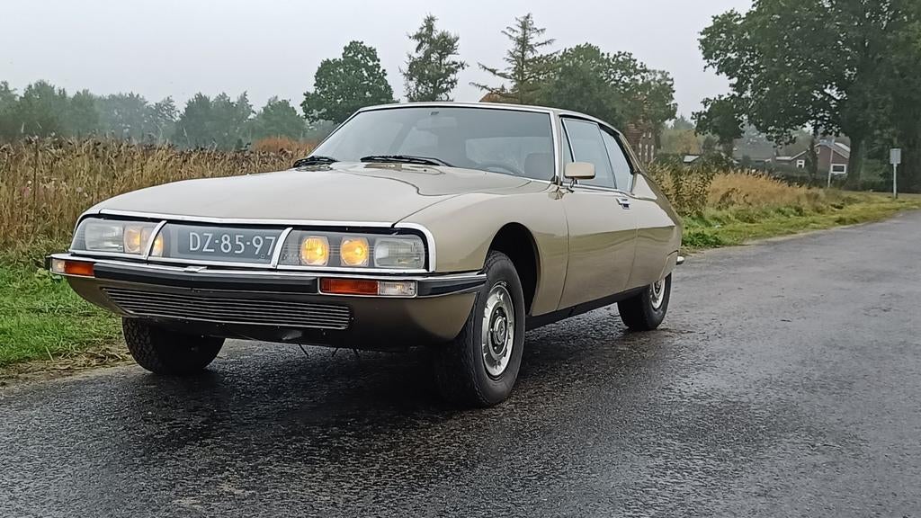 Citroën SM 2.7 1971, Voorwielaandrijving, Stof, Citroën, Metallic lak
