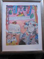 Willem v/d Broek, Kleurprent zonder Glas v/d UNISEF, Ophalen, Gebruikt, 1980 tot heden, Prent