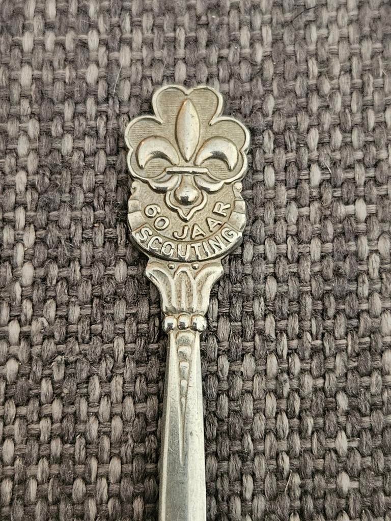 Scouting 60 jaar lepeltje, Verzamelen, Scouting, Ophalen of Verzenden, Overige typen