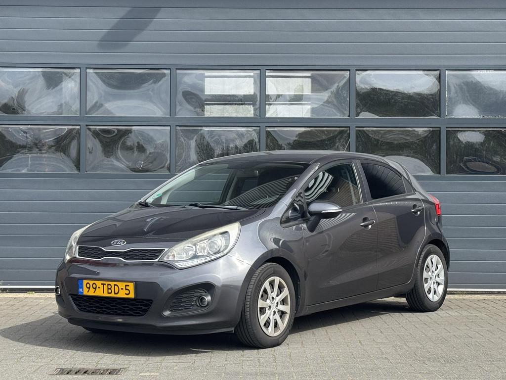 KIA RIO 1.2 CVVT PLUS PACK I 5-DEURS I TREKHAAK I AIRCONDITI, Auto's, Kia, Euro 5, Huisgarantie, 4 cilinders, Met garantie (alle)