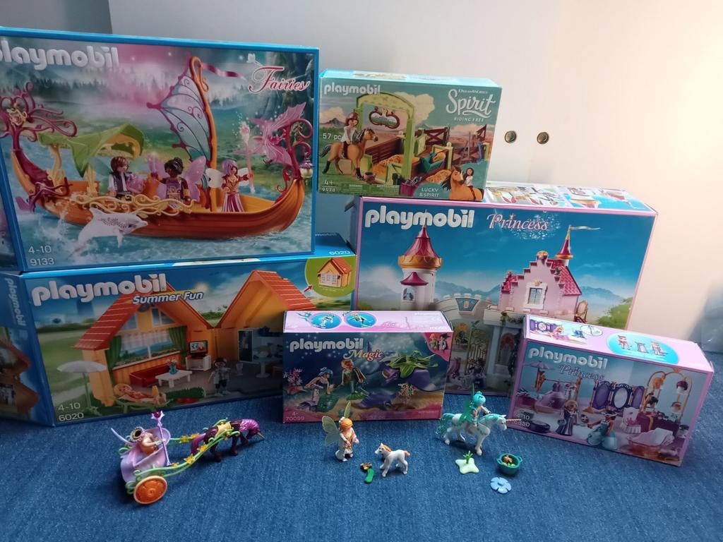 Verzameling Playmobil (meisjes), Kinderen en Baby's, Speelgoed | Playmobil, Ophalen, Gebruikt
