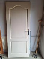 Rechtsdraaiende stompe deur 82,5x201 cm, Ophalen, Gebruikt, Binnendeur, 200 tot 215 cm