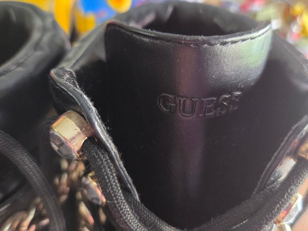 Guess laarsjes, Ophalen of Verzenden, Zo goed als nieuw, Zwart