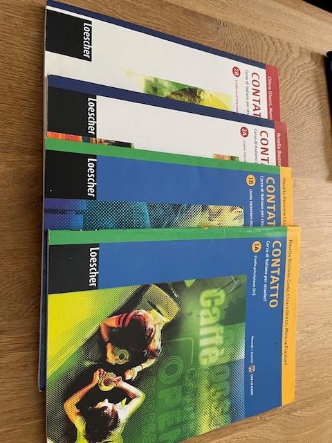 Italiaanse taal cursus Contatto, Boeken, Studieboeken en Cursussen, Zo goed als nieuw, Niet van toepassing, Alpha, Ophalen of Verzenden