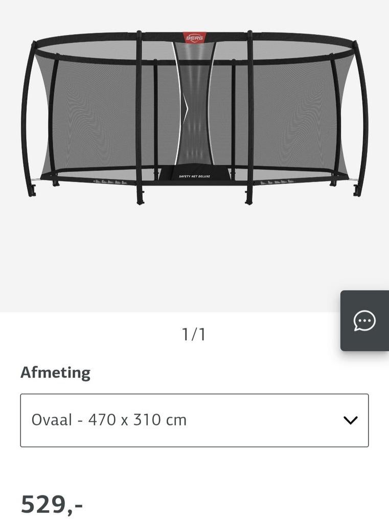 BERG Grand Safety Net Deluxe 470 - Nieuw, Ophalen of Verzenden, Nieuw
