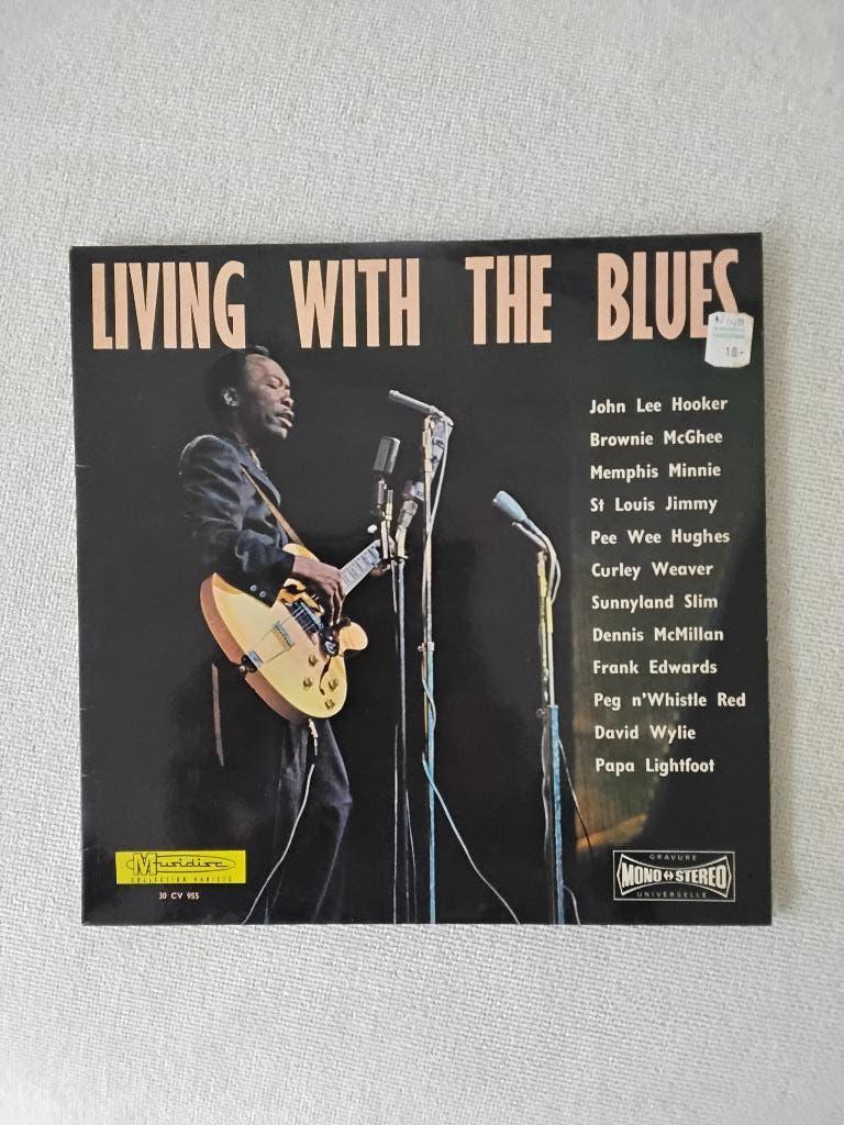 LP living with the blues, Ophalen of Verzenden, Gebruikt, Overige formaten, Poprock