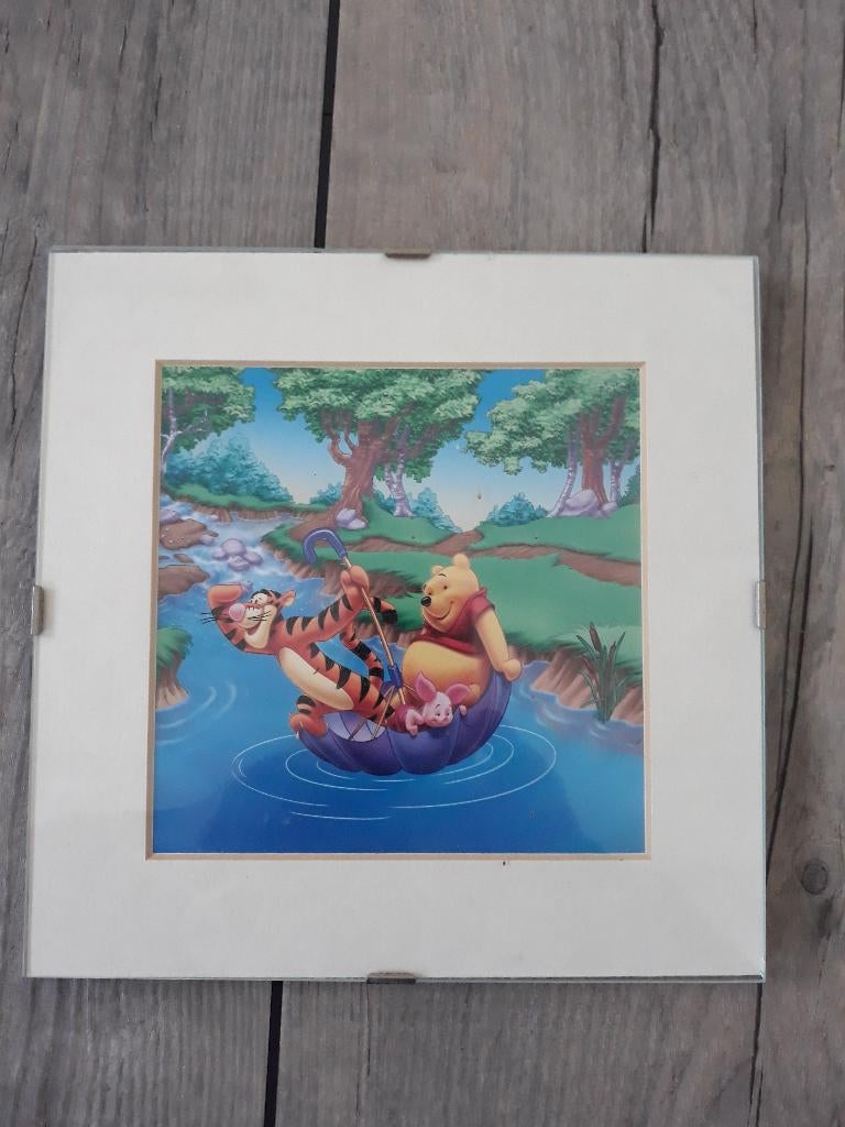 lijstje klein afbeelding winnie the pooh (versturen niet), Ophalen, Zo goed als nieuw, Wanddecoratie