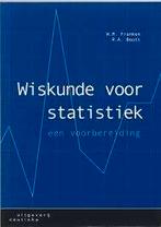 Wiskunde voor statistiek, Ophalen of Verzenden, W. M. Franken & R. A. Bouts, Gamma, WO