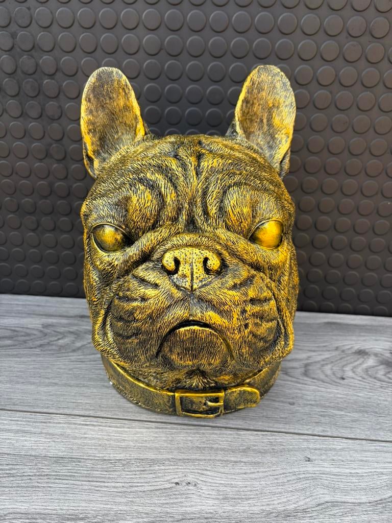 franse bulldog buste 32x25x35/Nieuw!, Ophalen of Verzenden, Nieuw, Dier