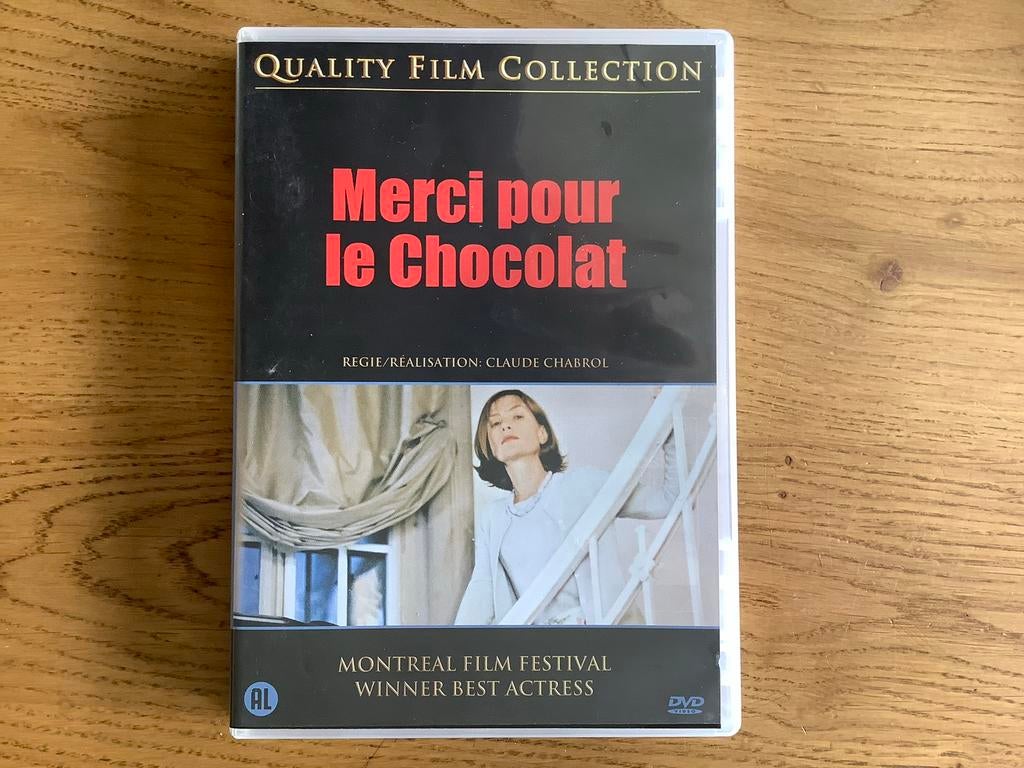 8) Merci pour le Chocolat, Claude Chabrol, Isabelle Huppert., Vanaf 12 jaar, Ophalen of Verzenden, Zo goed als nieuw, Overige gebieden