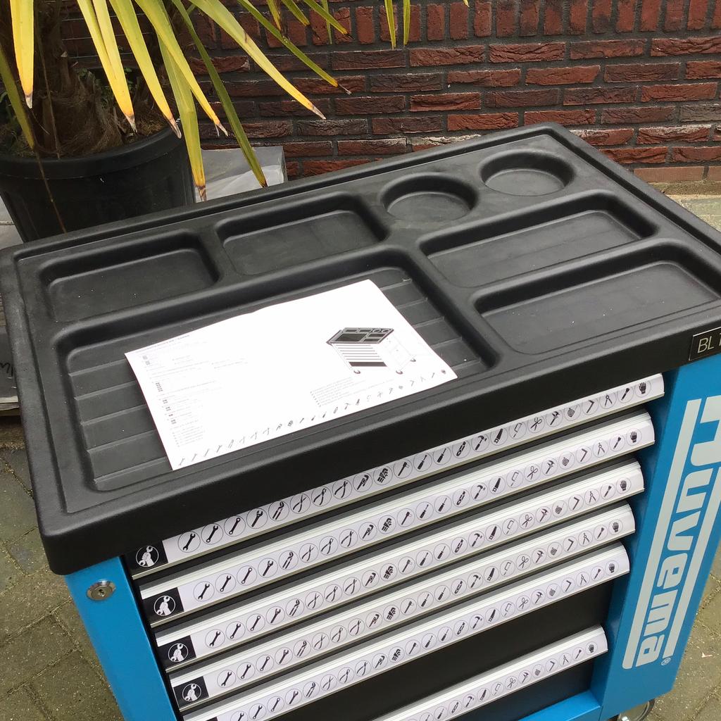 Gereedschap wagen, Ophalen, Gevuld, Nieuw