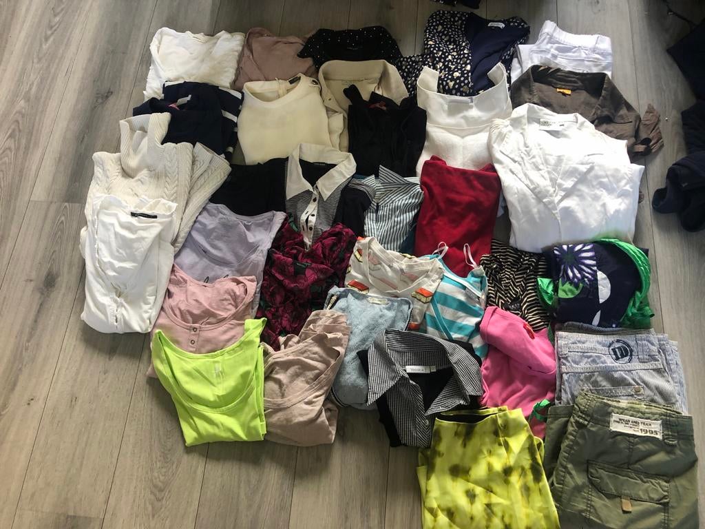 Pakket dames kleding maat M/L, Ophalen of Verzenden, Gedragen, Maat 38/40 (M)
