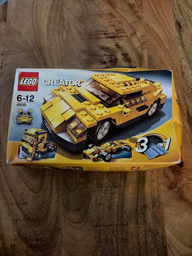 LEGO Creator 4939 Coole Auto's 3-in-1 Set, Ophalen, Gebruikt, Complete set, Lego