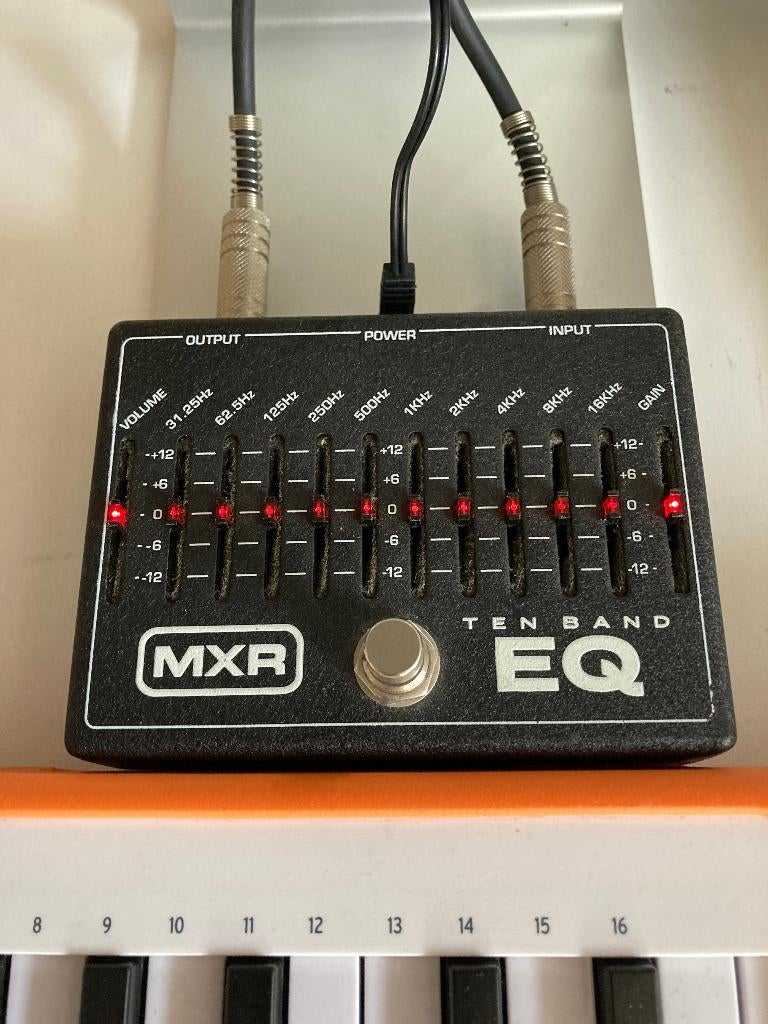 MXR ten band EQ, Muziek en Instrumenten, Ophalen of Verzenden, Zo goed als nieuw, Equalizer