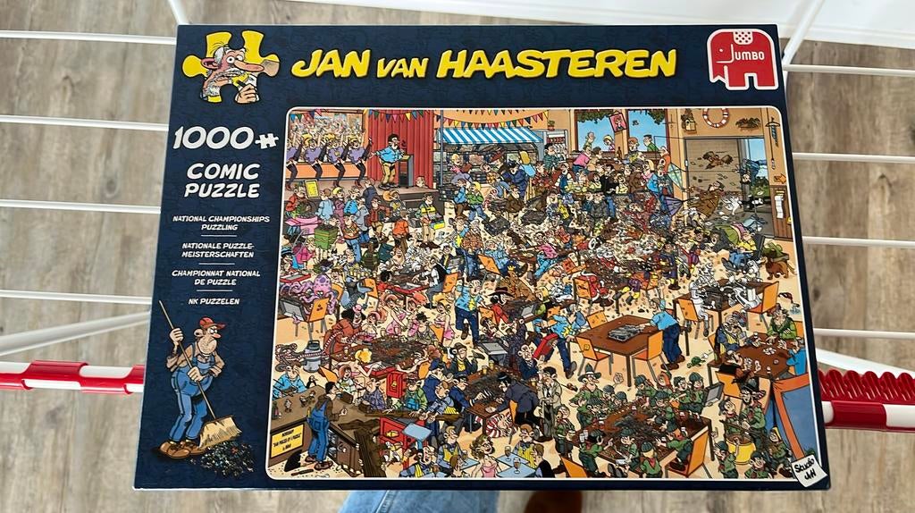 Jan van Haasteren puzzel 1000 stukjes, Ophalen of Verzenden, 500 t/m 1500 stukjes, Zo goed als nieuw