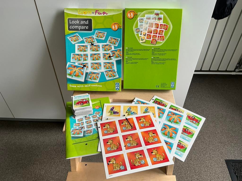 Ander Spel Kijk en Vergelijk details waarnemen denk logisch, Ophalen of Verzenden, Zo goed als nieuw, Taal en Lezen