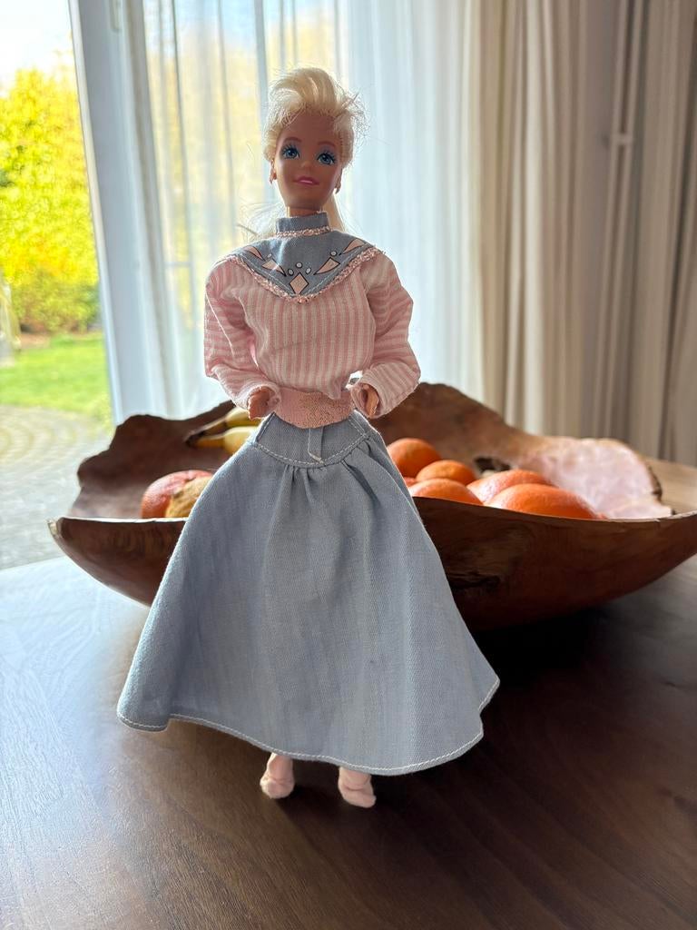 Mattel Barbie met set Cool City Blues Denim Fun, Ophalen, Gebruikt, Pop