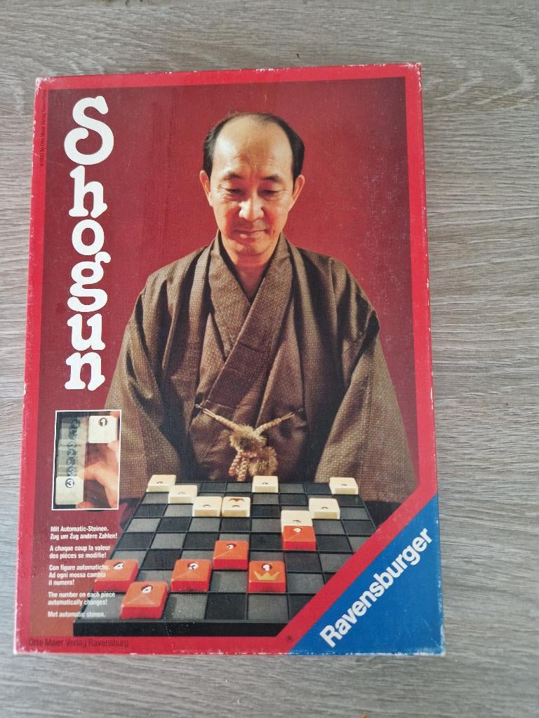 SHOGUN, strategisch bordspel, Ophalen, Een of twee spelers, Nieuw, Ravensburger