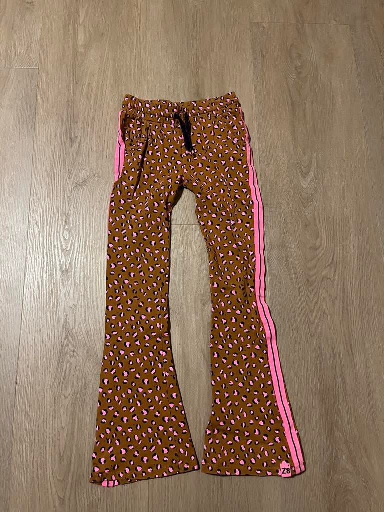 Z8 broek meisje maat 140 bruin panter style: Kee, Kinderen en Baby's, Kinderkleding | Maat 140, Ophalen of Verzenden, Zo goed als nieuw