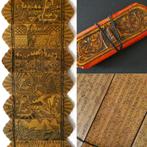 Parabaik Het verhaal van Boeddha gebedenboek boek filigrain, Antiek en Kunst, Ophalen of Verzenden