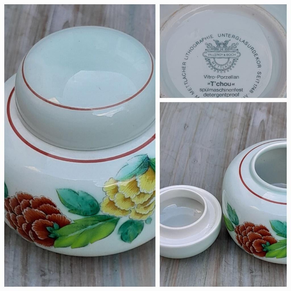 Potje met deksel Villeroy & Boch "T' Chou", Gebruikt, Overige typen, Ophalen of Verzenden, Overige stijlen