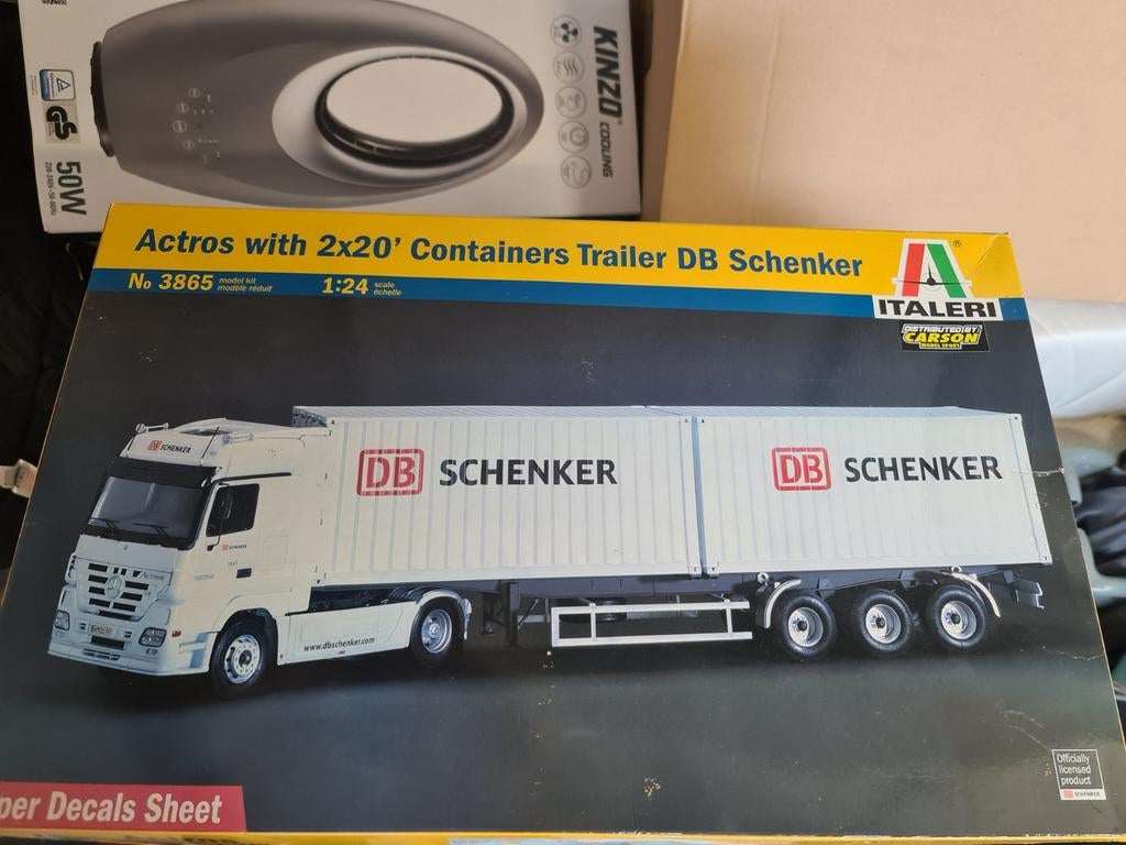 Bouwdoos italeri, Ophalen of Verzenden, Zo goed als nieuw, Bus of Vrachtwagen, Overige merken