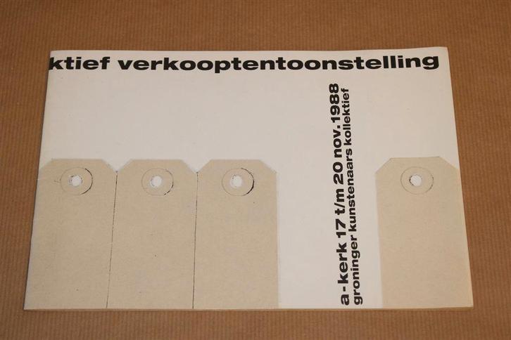 Groninger Kunstenaars Kollektief. Verkooptentoonstelling '8, Boeken, Kunst en Cultuur | Beeldend, Gelezen, Ophalen of Verzenden