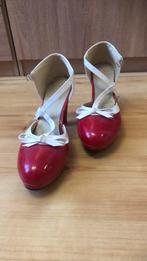 Rock n roll schoen maat 40, Ophalen of Verzenden, Zo goed als nieuw, Zwart, Sneakers of Gympen